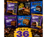 alfajores surtidos x caja de 36 unid