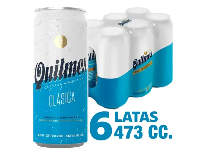 Quilmes pack x 6