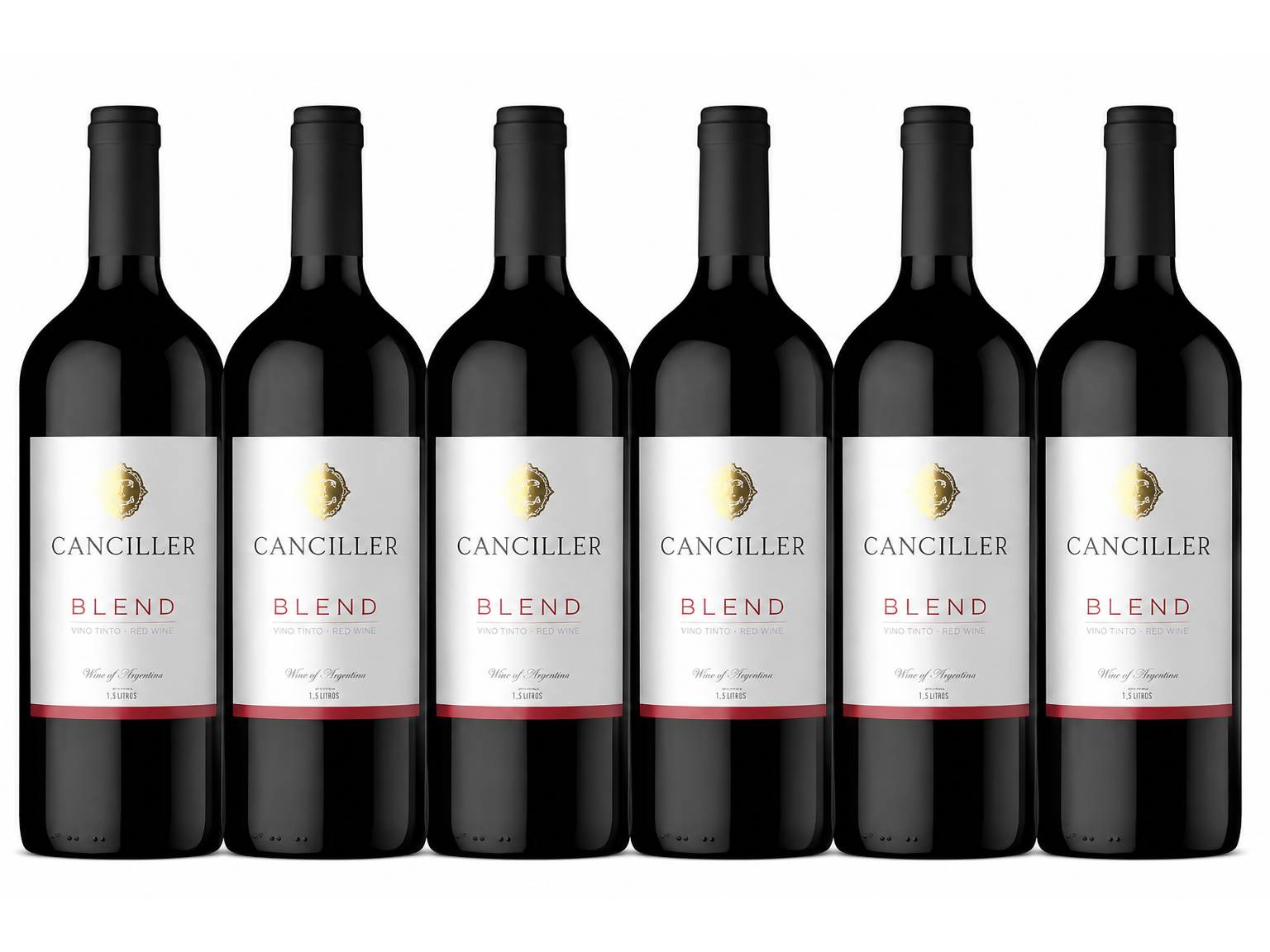 01 caja x 6 Canciller tinto