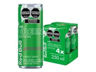 Red Bull 250ml Fruta  del Dragón pack x 04 unid.