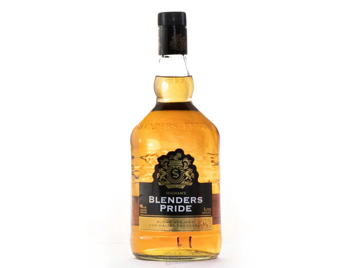 01 botella whisky Blender 1 lts