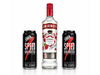 1 Smirnoff Raspberry + 2 Speed XL