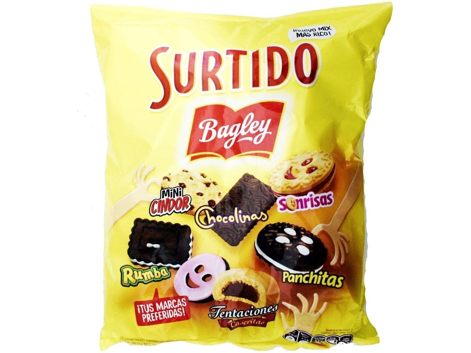 SURTIDO BAGLEY caja x 21 paq