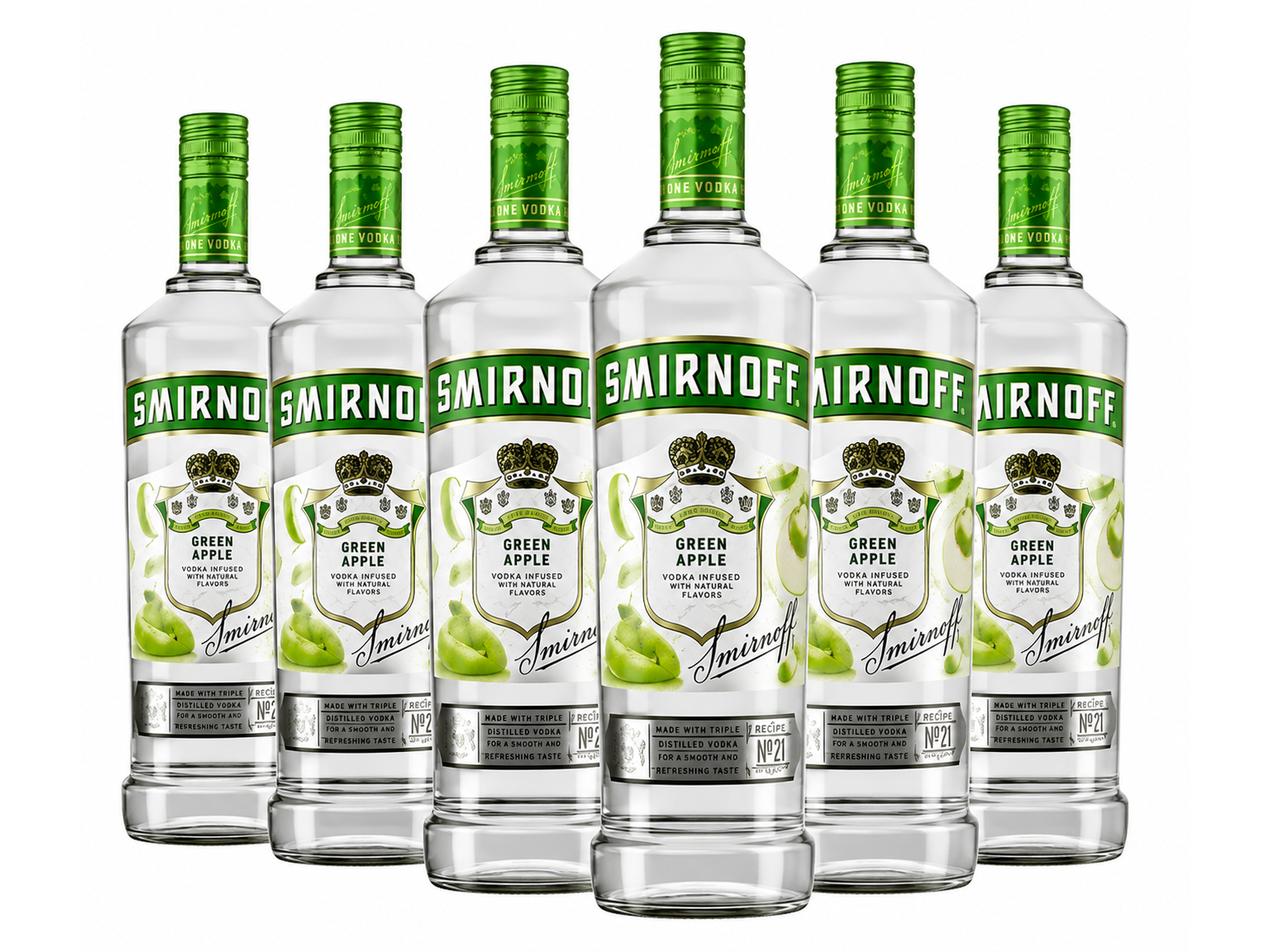 Smirnoff Manzana x 06 unidades
