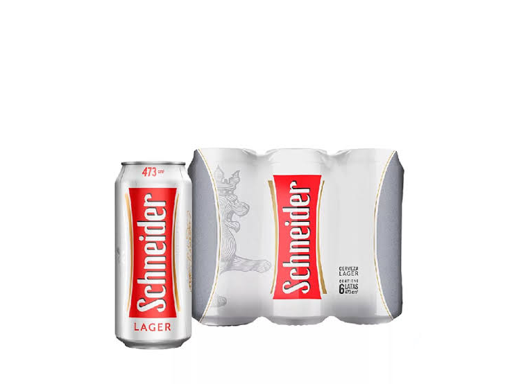 Lata Schneider 473 ml x 24 unid.
