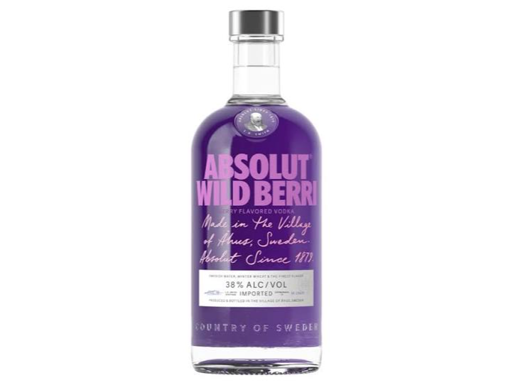 Absolut 700 ml Wild Berry x 01 unid