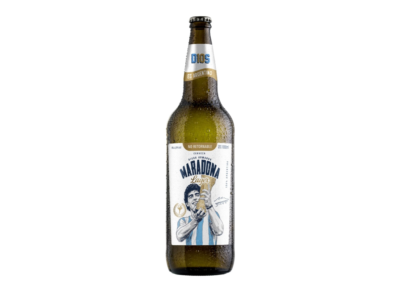 Maradona 1 lts vidrio x pack de 6