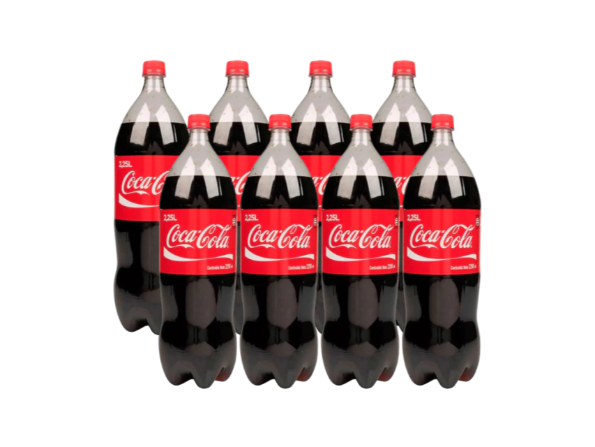 Coca Cola 2.25/2.5 ml Pack x 06 unid.