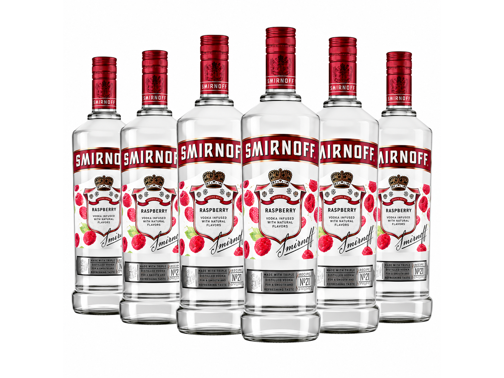 Smirnoff Raspberry x 06 unidades
