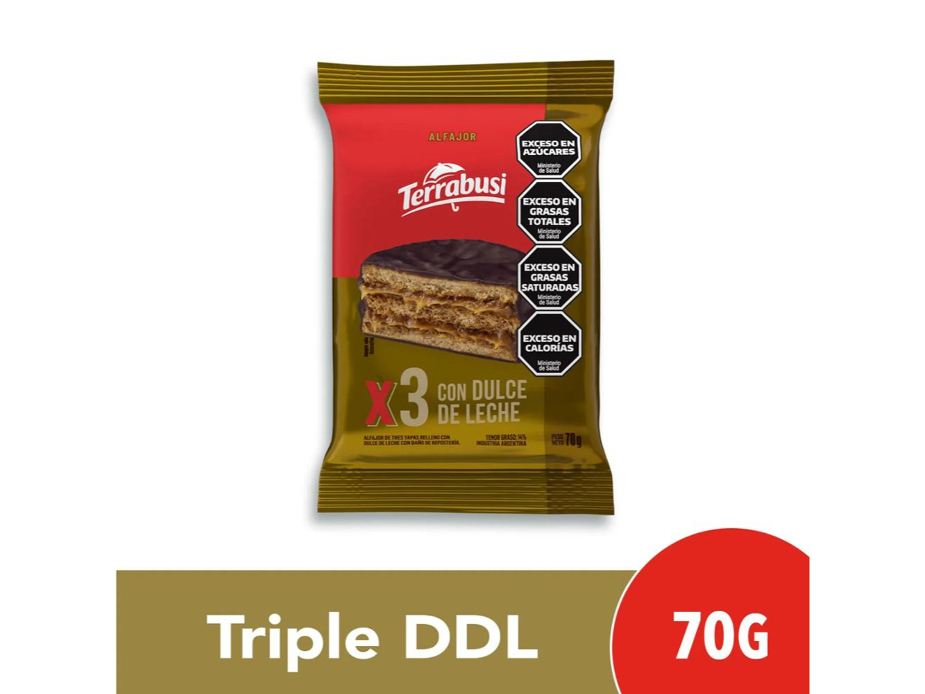Alfajor Milka triple ddleche x 10
