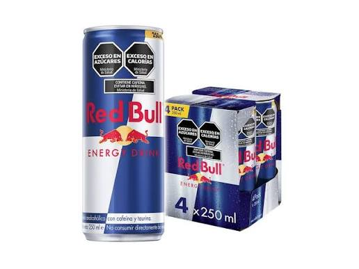 Red Bull 250ml clasico pack x 04 unid.
