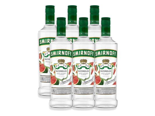 Smirnoff Sandía 700ml caja x 6 unid
