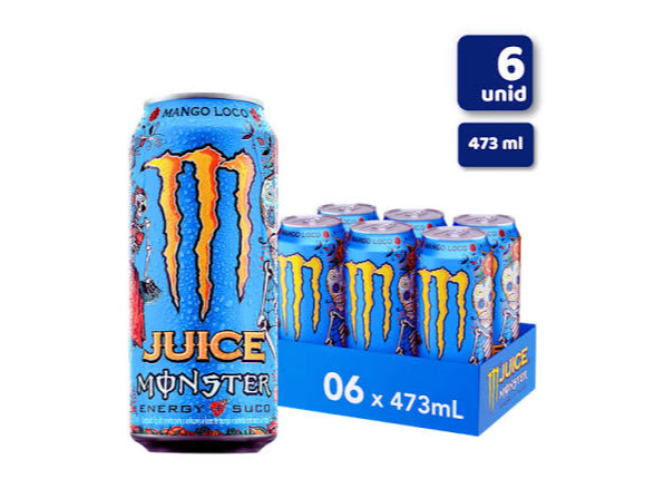 Monster 473ml Mango x 06 unid.
