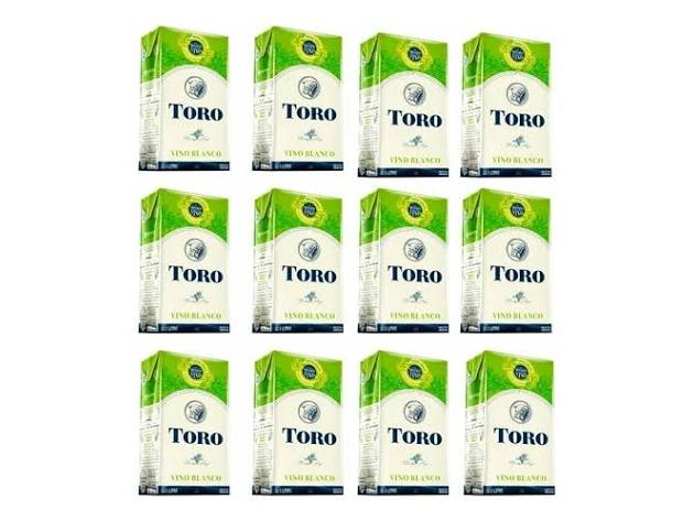 01 Pack x 12 Toro Blanco