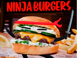 Ninja Burgers (Lunes a jueves)