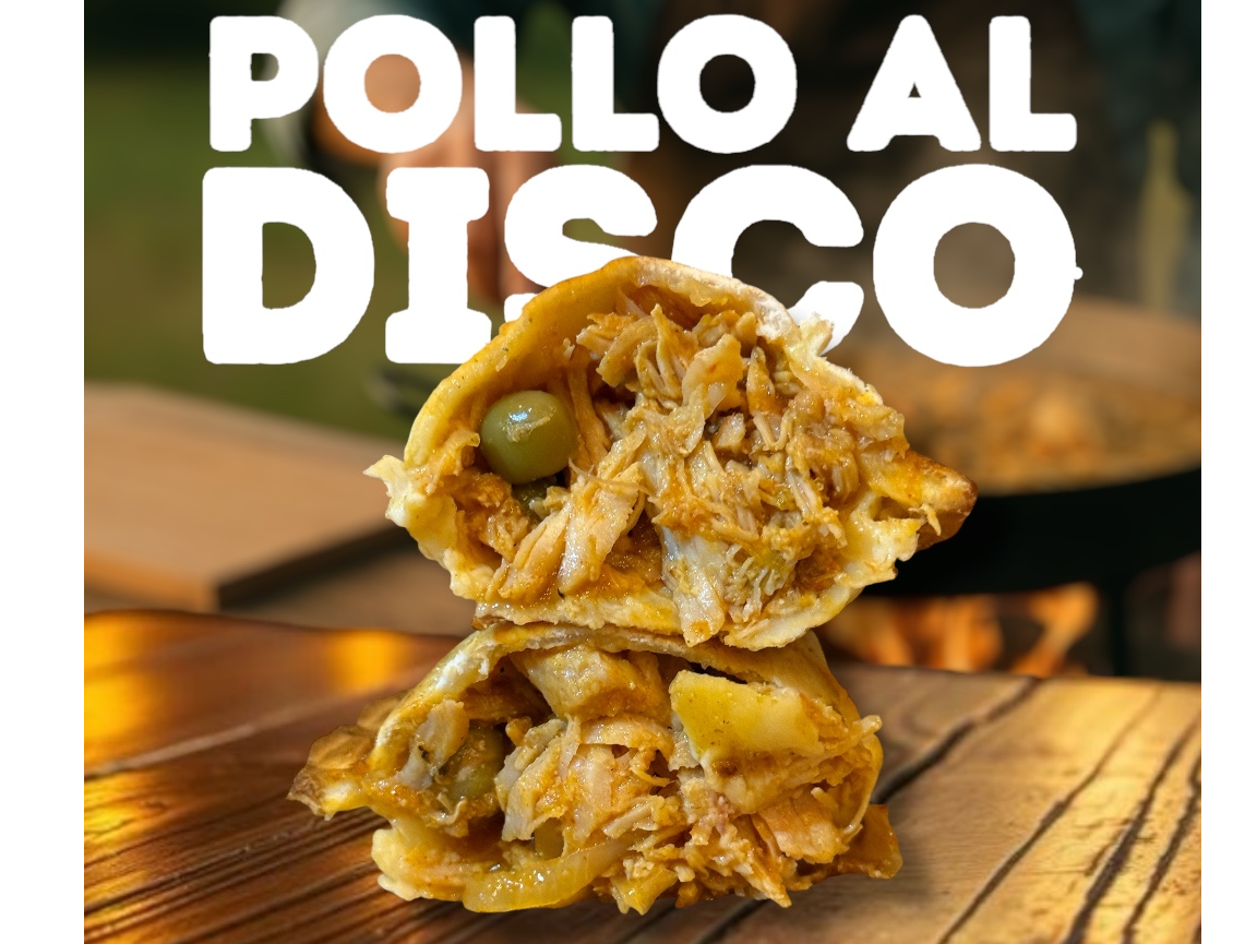 Pollo al disco