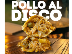 Pollo al disco