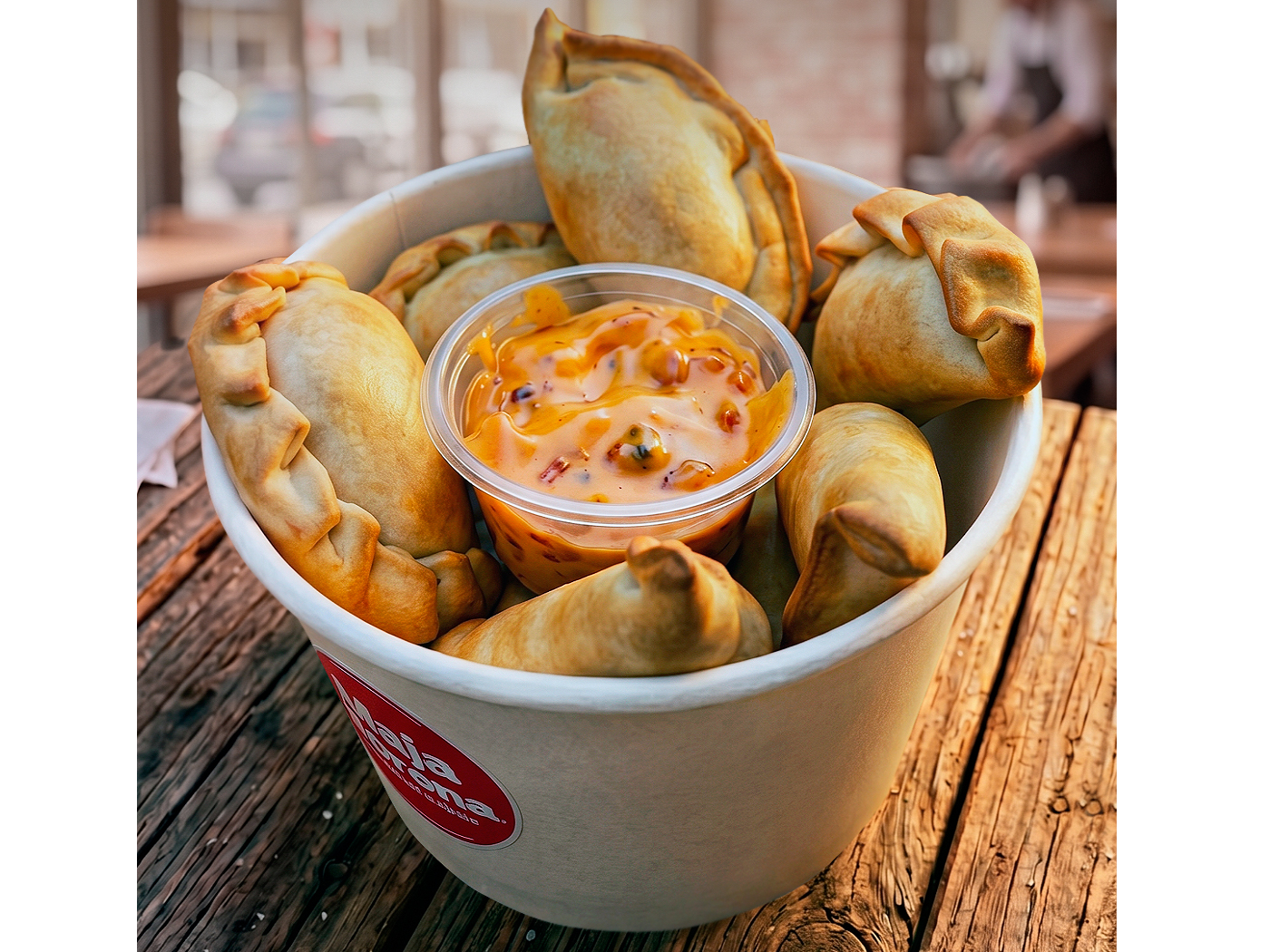 Balde de empanadas