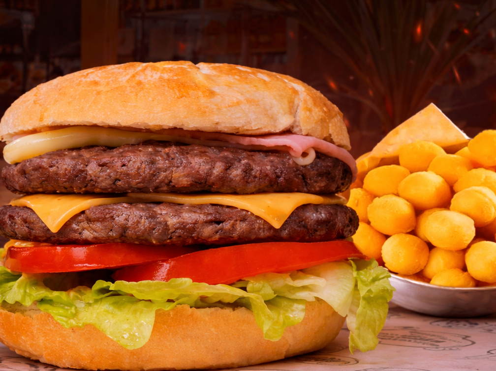 Combo - Hamburguesa Clásica c/ papas Golazo McCain y lata de gaseosa