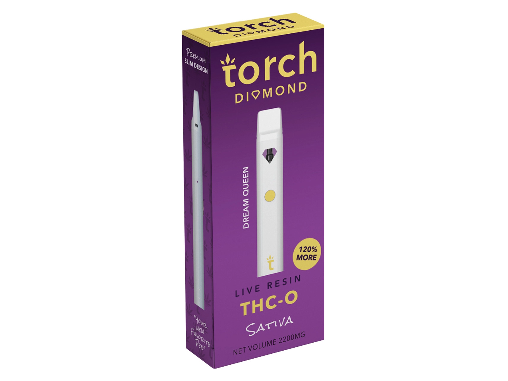 Torch 2.2G Diamonds D11- Indica, Hybrid, Sativa