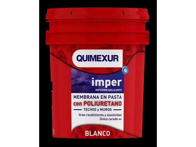 MEMBRANA IMPER POLIURETANICA QUIMEXUR - PASTA