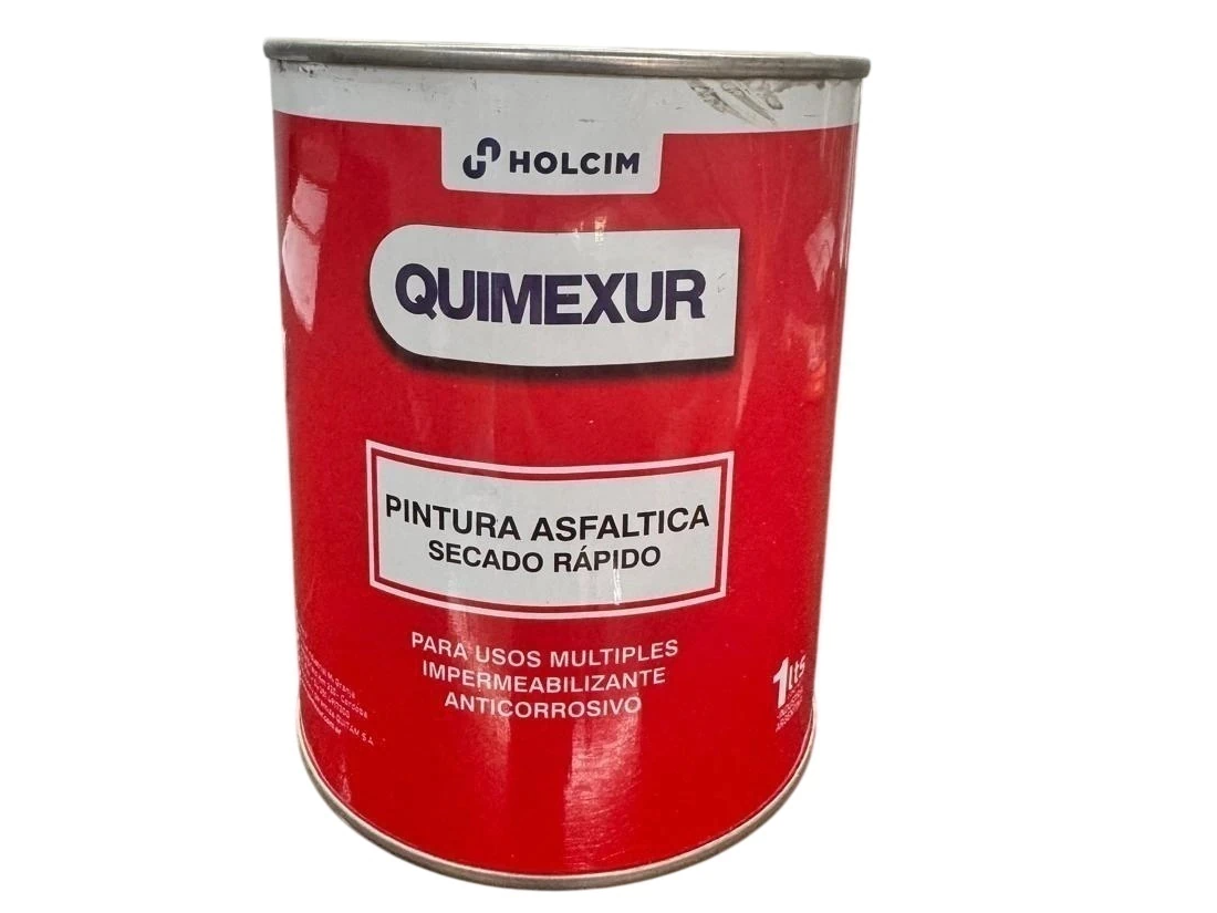 PINTURA ASFALTICA QUIMEXUR - SECADO RAPIDO - ANTICORROSIVO