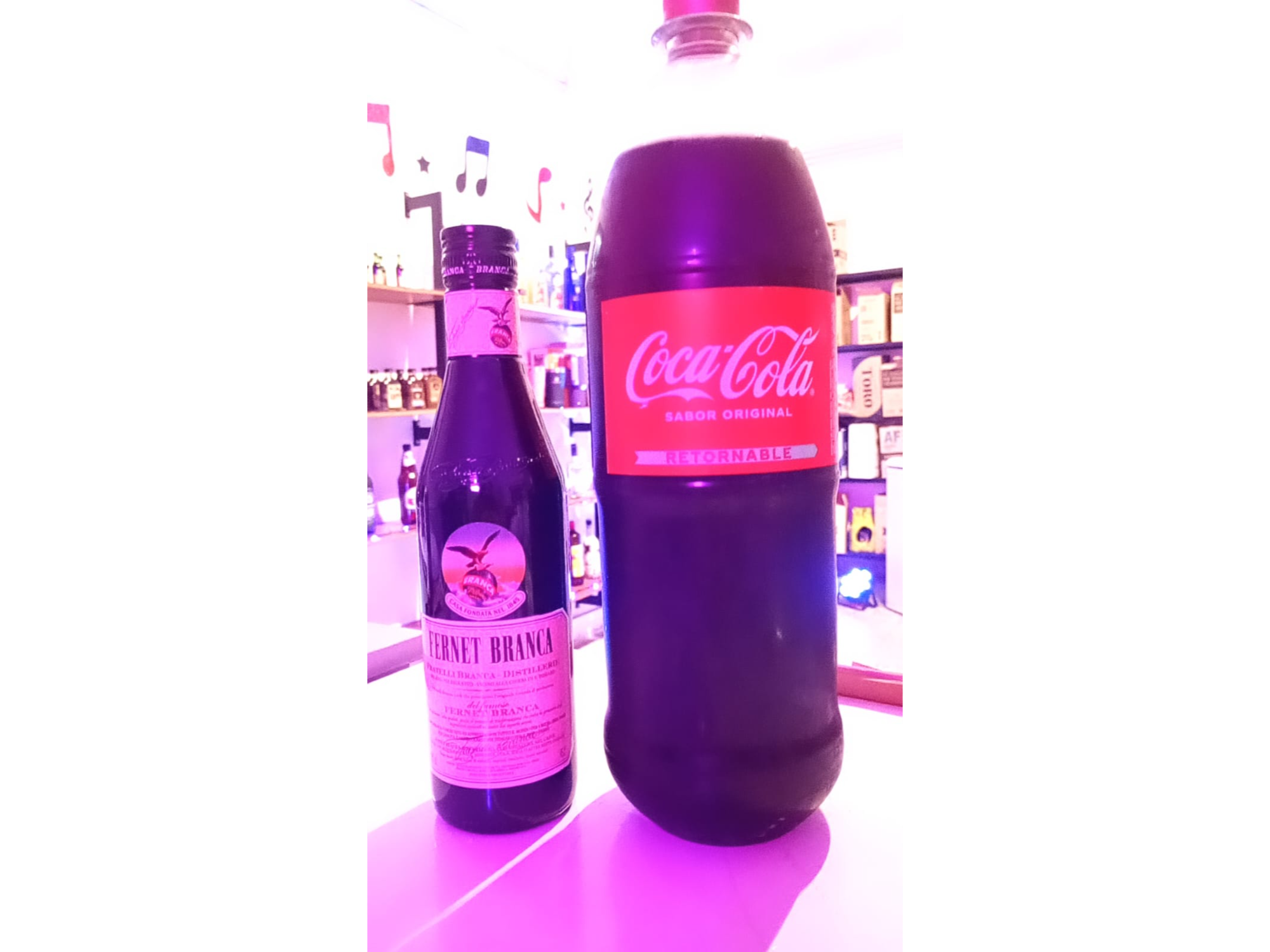 Branca 450 + Coca 2L Ret
