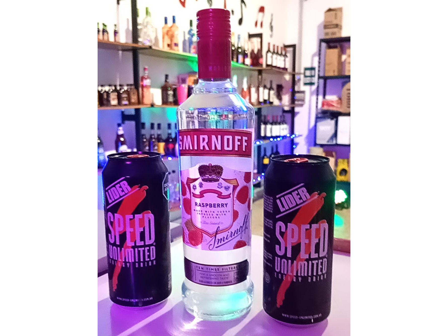 Smirnoff + 2 Speed XL