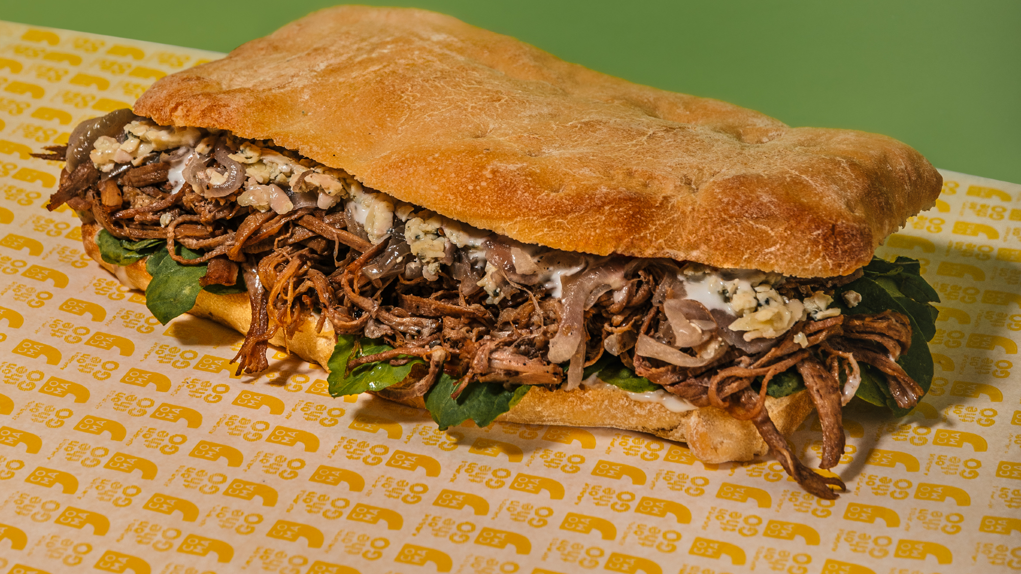 SANDWICHES EN PAN CIABATTA