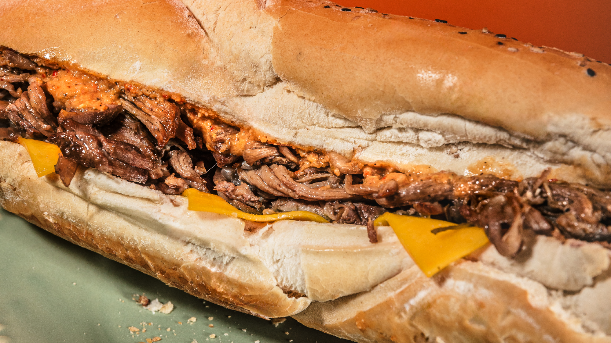 SANDWICHES EN PAN BAGUETTE