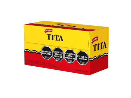 Tita Caja por 36u x 19gr c/u