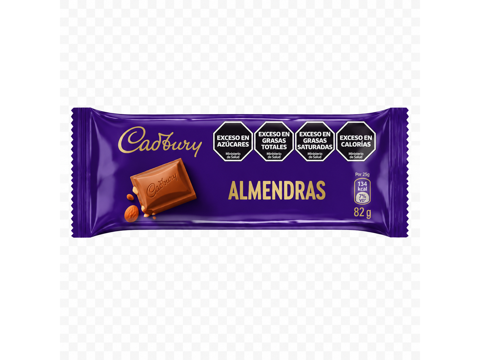 Tableta Cadbury Almendras 82gr