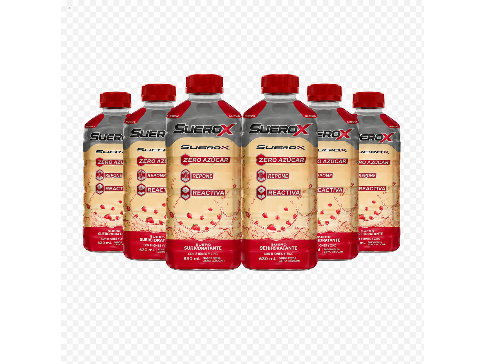 Suerox Manzana 630ML x 6u