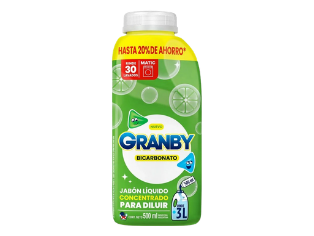 Jabon Liquido Granby p. Diluir 500ml