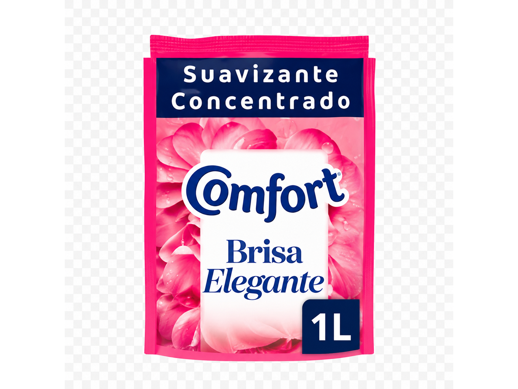 Comfort Suavizante Concentrado Fiber Protect Doypack 1lt Brisa Elegante