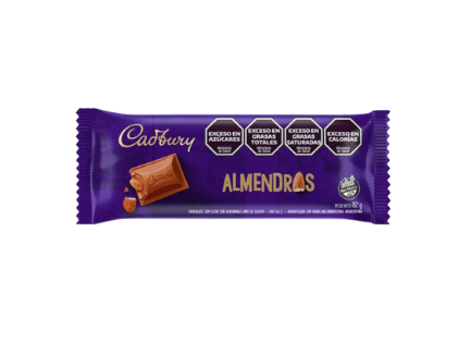 Tableta Cadbury Almendras 82gr