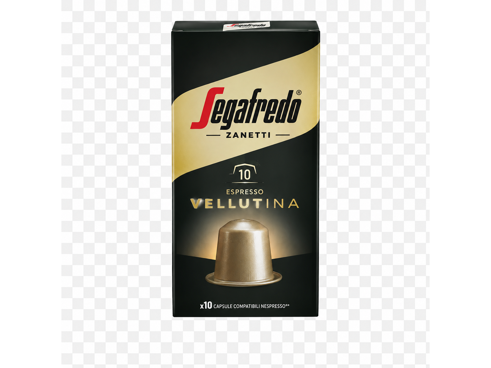 Cápsulas Cafe Segafredo Espresso Arabica X10 Compatible Nespresso