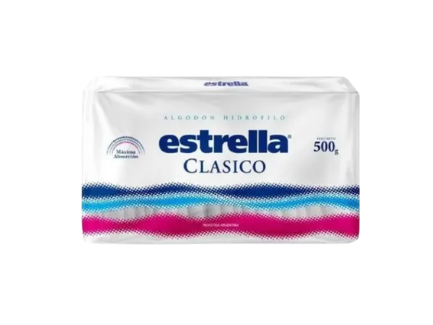Algodon Estrella Clasico 500 Gr