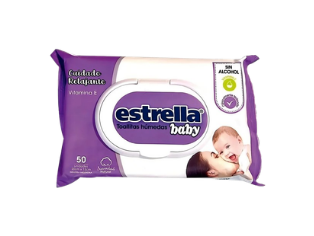 Toallita Humeda Estrella C.Relajante 50u
