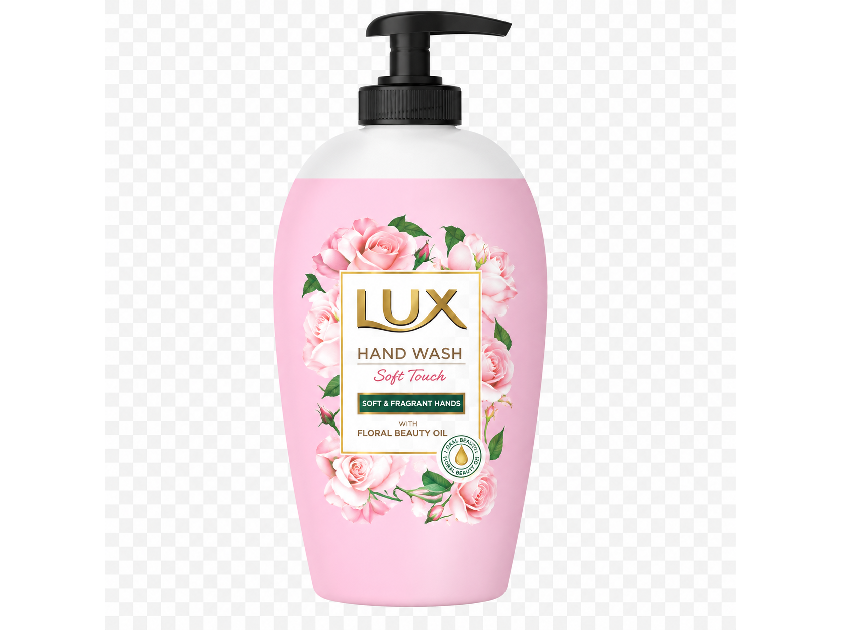 Jabón Líquido Lux Rosas Francesas con Dosificador para manos 250 mL