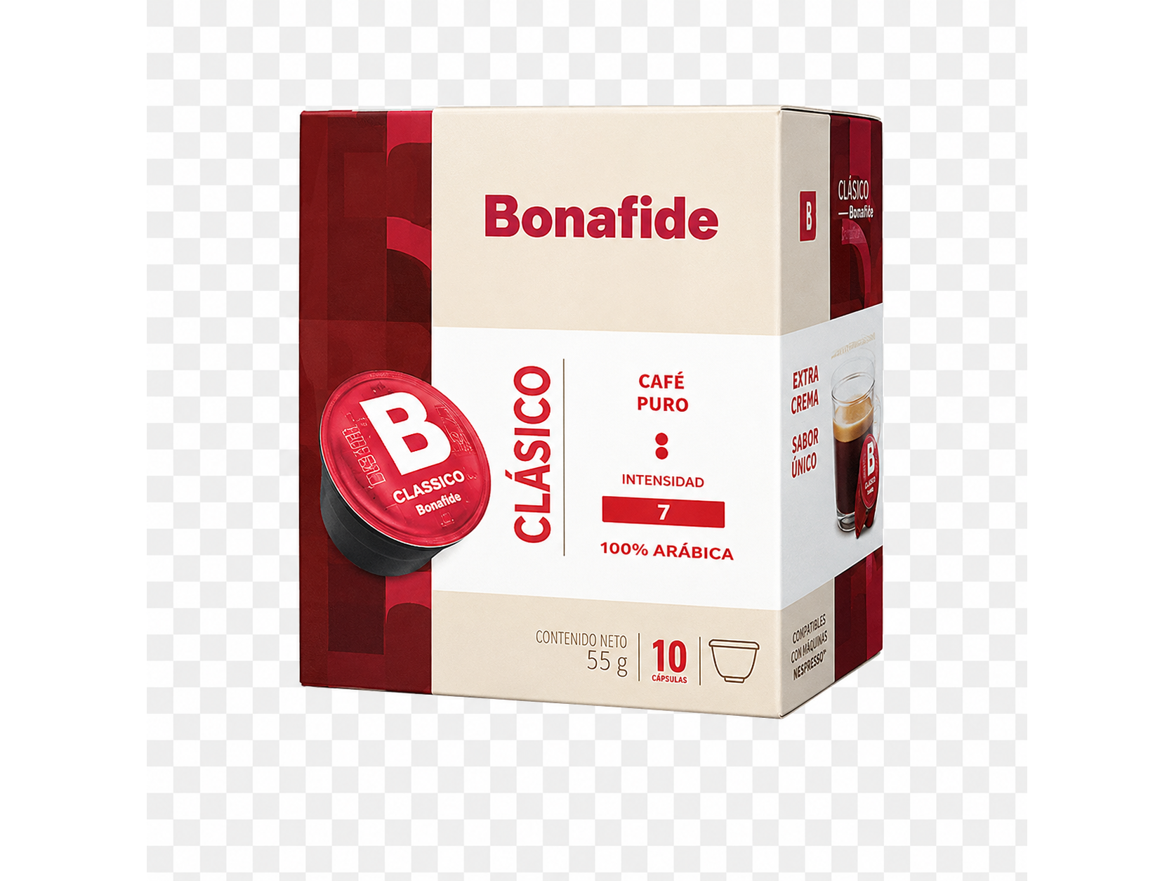 Bonafide Capsulas Tipo Dolce Gusto Clasico x10