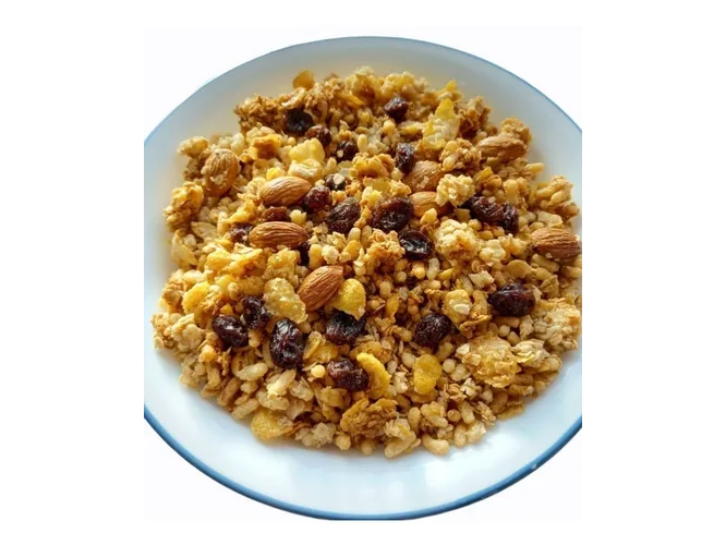Granola Granix con pasas y almendras