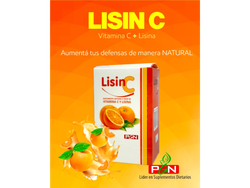 Lisin c Vitamina c 100 capsulas PGN