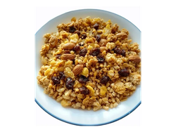 Granola Granix con pasas y almendras
