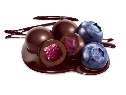 Arandanos Con Chocolate
