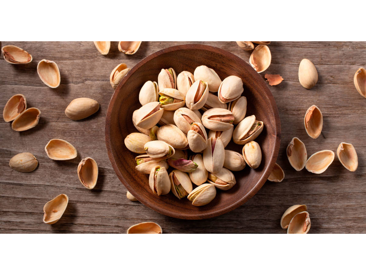 Pistachos con cascaras salados