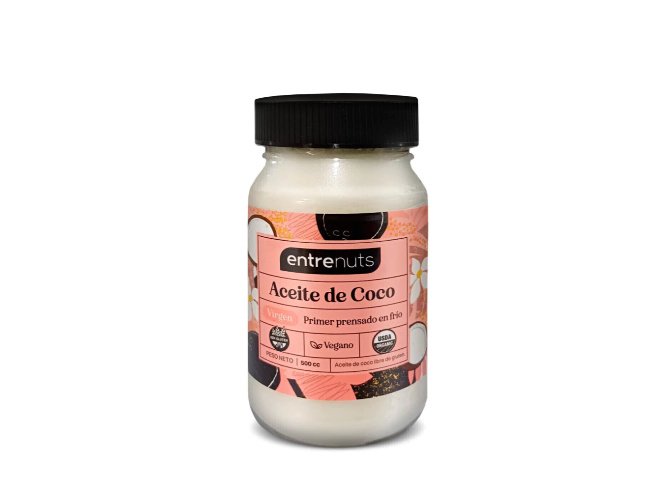 Aceite de Coco VIRGEN Entre Nuts x 500cc