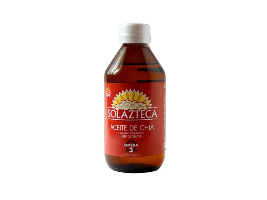 Aceite de CHIA Y VITAMINA E  SOLAZTECA 150 ml