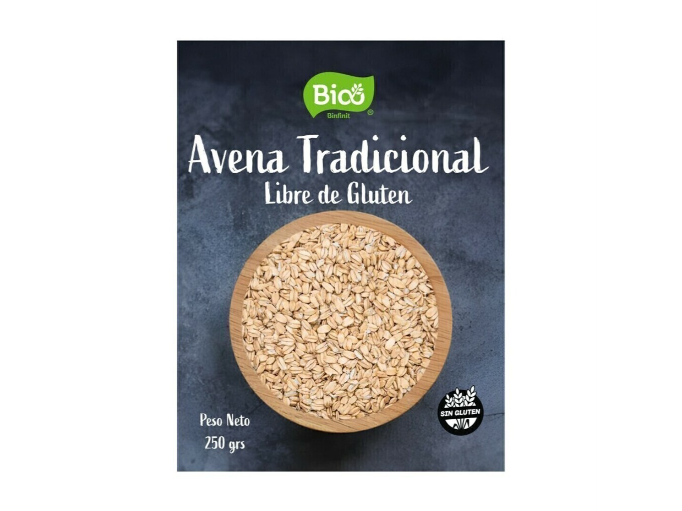 Avena Tradicional SIN TACC x 250gr Binfinit