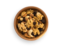 Mix sport c/ pasas (nueces, castañas, almendras,mani, avellanas, pasas, chip de banana)
